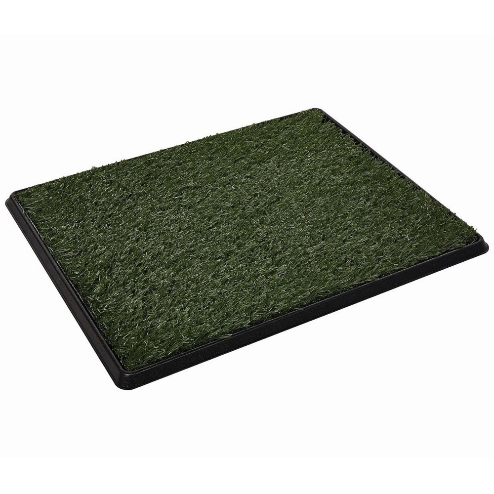20x25 Reusable Artificial Grass Dog Pee Pad with Tray Indoor Outdoor Potty Turf